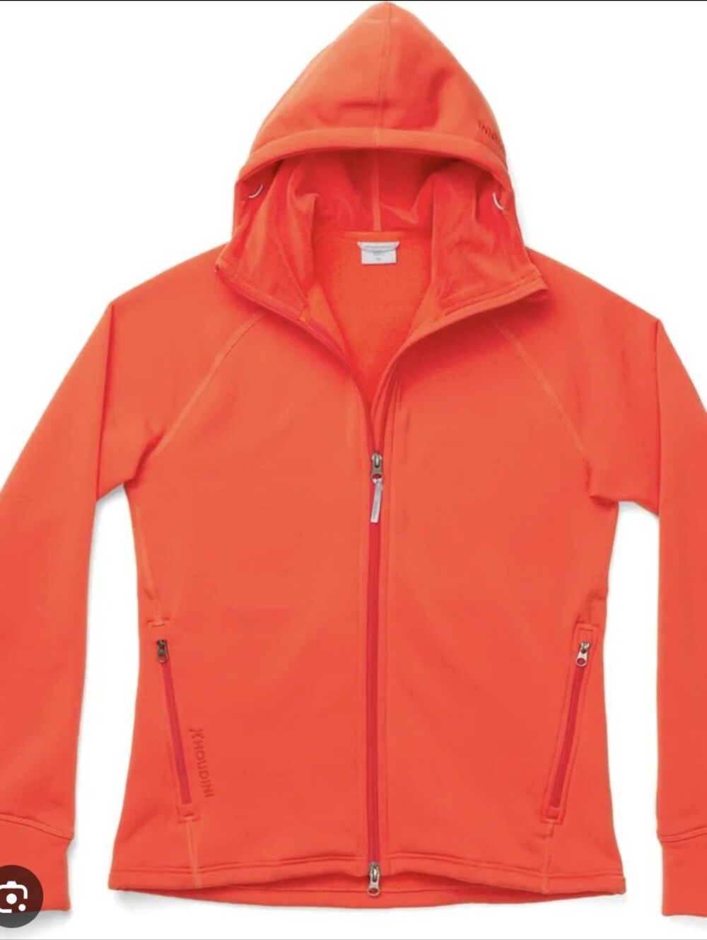 NWT  Houdini Power One Houdi Women's More Than Red (Orange) Polartec L